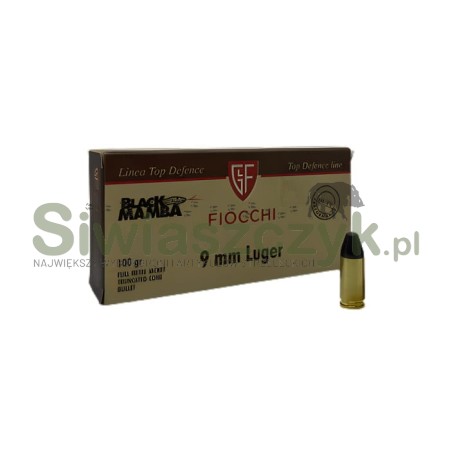 Amunicja FIOCCHI 9x19 FMJTC Black Mamba 6,48g(100gr)-155563