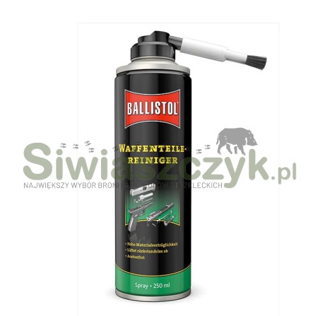 Olej BALLISTOL do czyszczenia i odtłuszczania części broni 250ml ze szczoteczką-155572