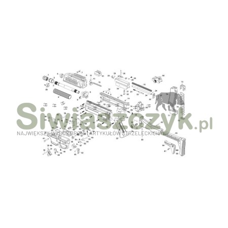 Nakrętka na lufę CZ Scorpion (3660-1650-0705)-155873