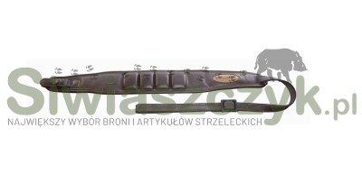 Pasek do broni NIGGELOH skórzany brązowy Premium PADDY QR (0911 00028)-156819