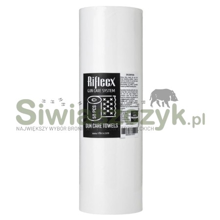 Czyściwo RIFLECX Gun care 50szt-155558