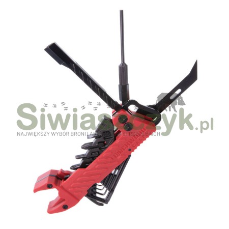 Multitool BIRCHWOOD Pistol Gun Tool 12w1- Czerwony (BC-PGMT)-157859