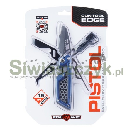 Narzędzie wielofunkcyjne REAL AVID Gun Tool Edge Pistol-Niebieski (AVGTE-P)-157878