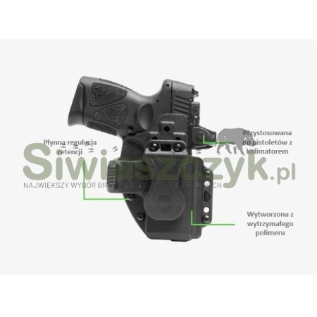 Kabura ALIEN GEAR Photon GLOCK 19/45 IWB/OWB, oburęczna bez latarki-157915