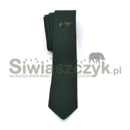 Krawat z motywem Dzik (K05)-157969