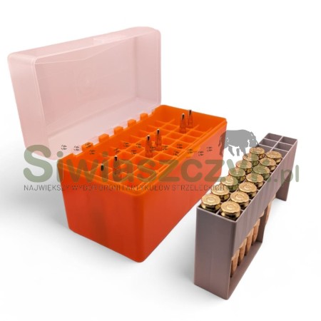 Pudełko na amunicję MEGALINE 30.06/6.5x55/7.62×54R, 50szt.-158187