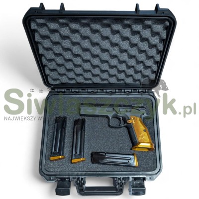 Walizka strong MEGALINE do broni krótkiej  2 Clips, Cover Egg Foam -158189