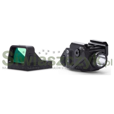 Zestaw VIRIDIAN kolimator RFX11 + latarka CTL do Hellcat Pro (VIR-RFX-CTL)-158197