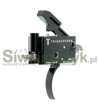 Mechanizm spustowy TRIGGERTECH AR15 Adaptable Curved PVD Black Two Stage-160216