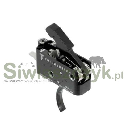 Mechanizm spustowy TRIGGERTECH AR15 Adaptable Curved PVD Black Two Stage-160218
