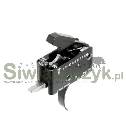 Mechanizm spustowy TRIGGERTECH AR15 Adaptable Curved PVD Black Two Stage-160219
