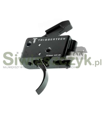 Mechanizm spustowy TRIGGERTECH AR15 Adaptable Curved PVD Black Two Stage-160220