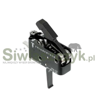 Mechanizm spustowy TRIGGERTECH AR15 Adaptable Flat PVD Black Two Stage-160200