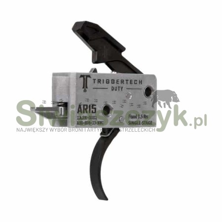 Mechanizm spustowy TRIGGERTECH AR15 Duty Curved PVD Black 3.5lbs Single Stage-160194