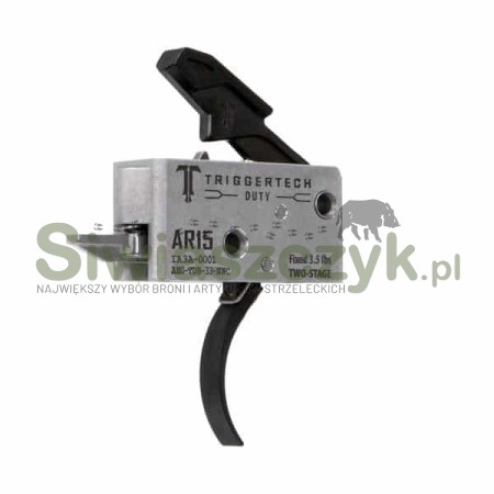 Mechanizm spustowy TRIGGERTECH AR15 Duty Curved PVD Black 3.5lbs Two Stage-160239