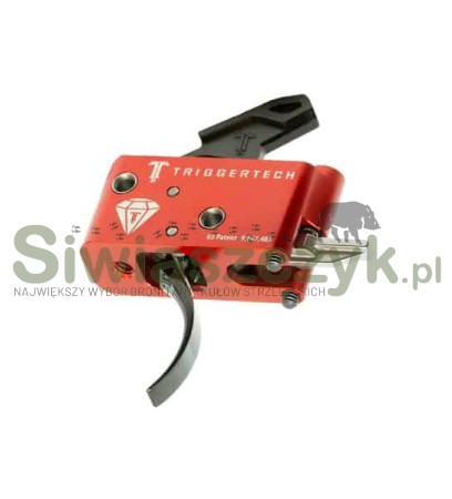 Mechanizm spustowy TRIGGERTECH AR15 Diamond Pro Curved PVD Black Two Stage-160206