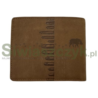 Portfel JAGERGLASS skórzany mot. sztucer-160561