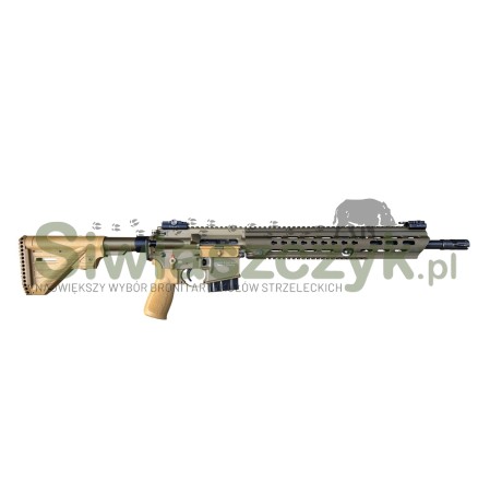 Karabinek H&K MR223A3 16,5" Slim-Line Green/Brown (długie łoże) kal.223Rem (253792)-160566