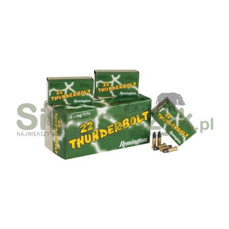 Amunicja REMINGTON kal .22 LR High Speed THUNDERBOLT RN 2,6g (40gr)-160656