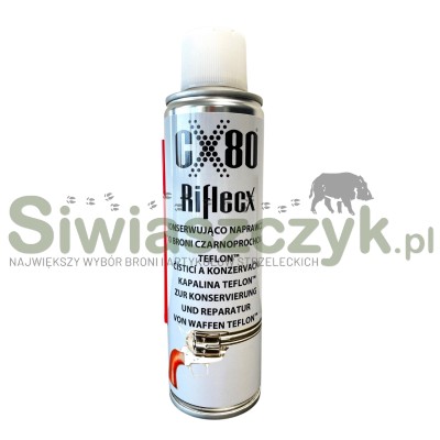 Płyn RIFLECX konserwująco naprawczy z Teflonem do broni czarnoprochowej 200 ml-160815