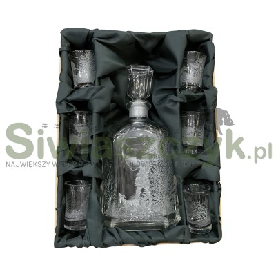 Zestaw VICTORIA ARTGLASS karafka + kieliszki -161099