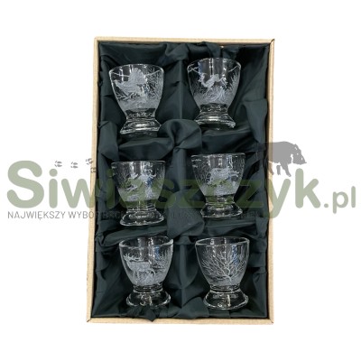 Zestaw VICTORIA ARTGLASS kieliszki do wódki 40ml-161107
