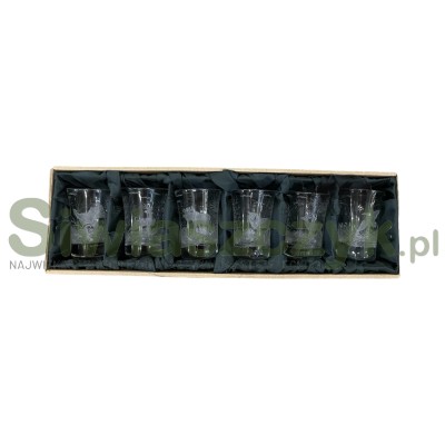 Zestaw VICTORIA ARTGLASS kieliszki do wódki 50ml-161103