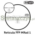 Luneta MEOPTA MEOPRO OPTIKA6 4,5-27x50 FFP MRAD 1 RD-161661