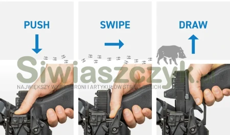 Kabura ALIEN GEAR Rapid Force Duty Level 3 Glock 17/19/19X/23(1-4) MRDS (RD-M-0601-BK-RH-L1-C)-41cb54b0b23eade3d502db0e57b9d245