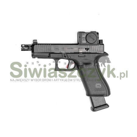 Urządzenie wylotowe TC GEAR Gunfighter E 13,5×1 LH (TC-GE-1-B)-161854