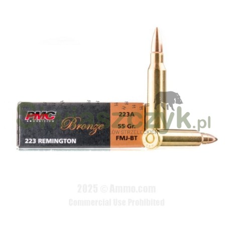 Amunicja PMC 223Rem FMJ 3,56g(55gr)-161989