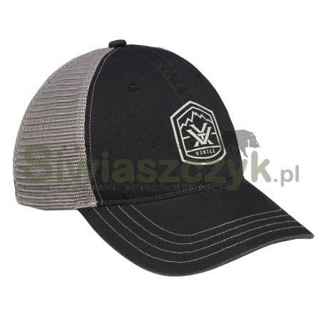 Czapka VORTEX Ascent Unstructured czarno-szara -120129