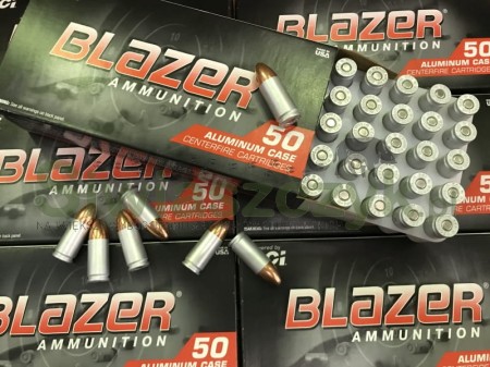 Amunicja CCI Blazer 9x19 Aluminium 8g(124gr)-110827