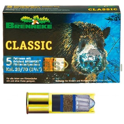 Naboje BRENNEKE 20/70 Classic 24g-102729
