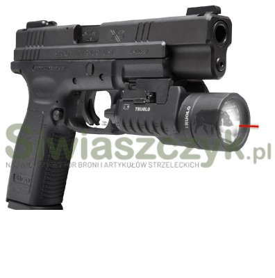 Latarka TRUGLO z czerwonym LASER/LIGHT COMBO (TG7650R)-102220