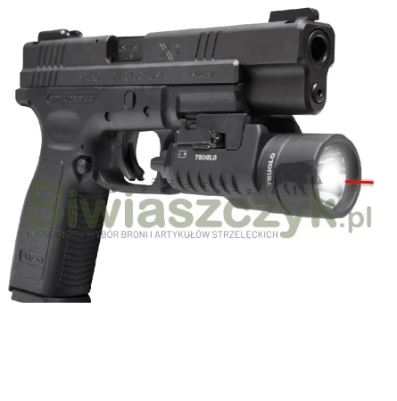 Latarka TRUGLO z czerwonym LASER/LIGHT COMBO (TG7650R)-102220