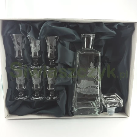 Zestaw Karafka Darz Bór + 6 kieliszków (SG400)-103811