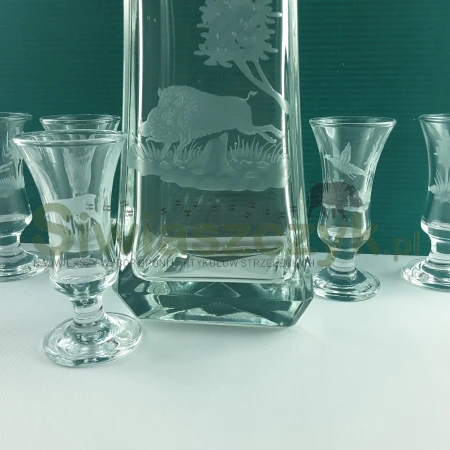 Zestaw Karafka Darz Bór + 6 kieliszków (SG400)-103814