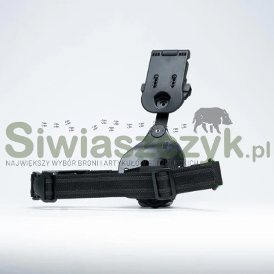 Zestaw ALIEN GEAR Rapid Force Duty+ panel udowy+ opaska zaciskowa Taq Strap  (RFX-SD-BK-LBS-T-LK-C)-162595