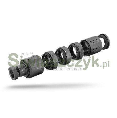 Kompensator STRIKE INDUSTRIES 1/2x28 kal. 9mm (SI-PISTOL-LC-BK)-162607