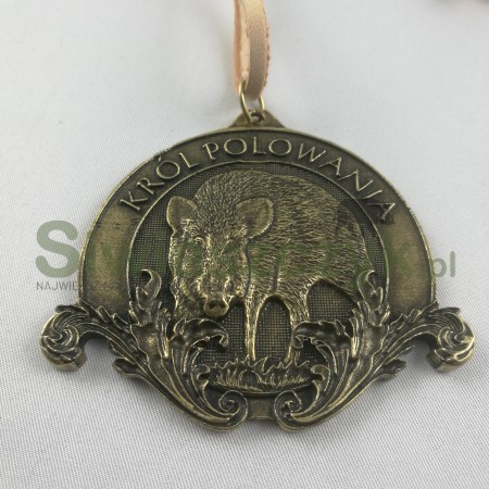 Medal mosiężny M2- V-ce Król Polowania-107960