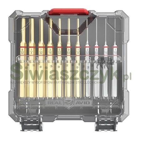 Zestaw wybijaków REAL AVID Accu-Punch 11 elementów Stal/Mosiądz (AVAPK-B)-162685