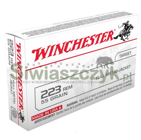 Amunicja WINCHESTER 223Rem FMJ 3,56g(55gr)-104399