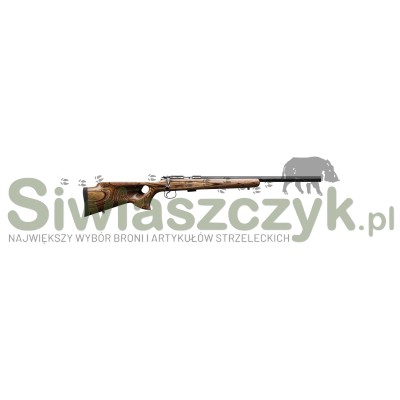 Karabinek CZ 455 Thumbhole kal.22Lr-100417