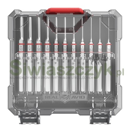 Zestaw wybijaków REAL AVID Accu-Punch 11 elementów Stal (AVAPK-S)-162897