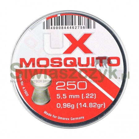 Śrut diabolo UMAREX Mosquito Ribbed 5,5/250 0,96g(14,82 gr)(4.1920)-162958