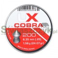 Śrut diabolo UMAREX Cobra Pointed Ribbed 6,35/200 1,56g(24,07gr)(4.1938)-162952