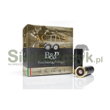 Naboje B&P 12/70 Active 28g Practical Shooting  6"-111142