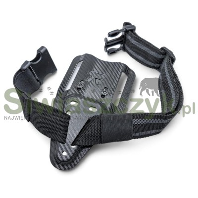 Panel biodrowy CONCEALMENT EXPRESS  OWB z pasem udowym do kabur carbon (CEX-29619)-155169