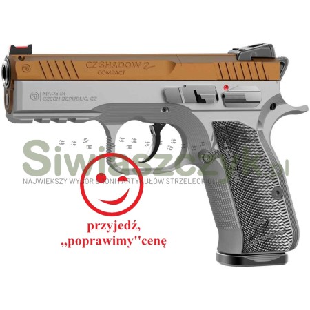 Pistolet CZ SHADOW 2 Compact OR Industrial Gold kal. 9x19-163181
